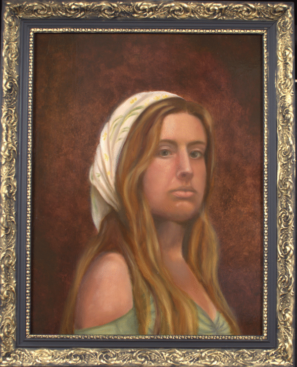 Lady with a shawl